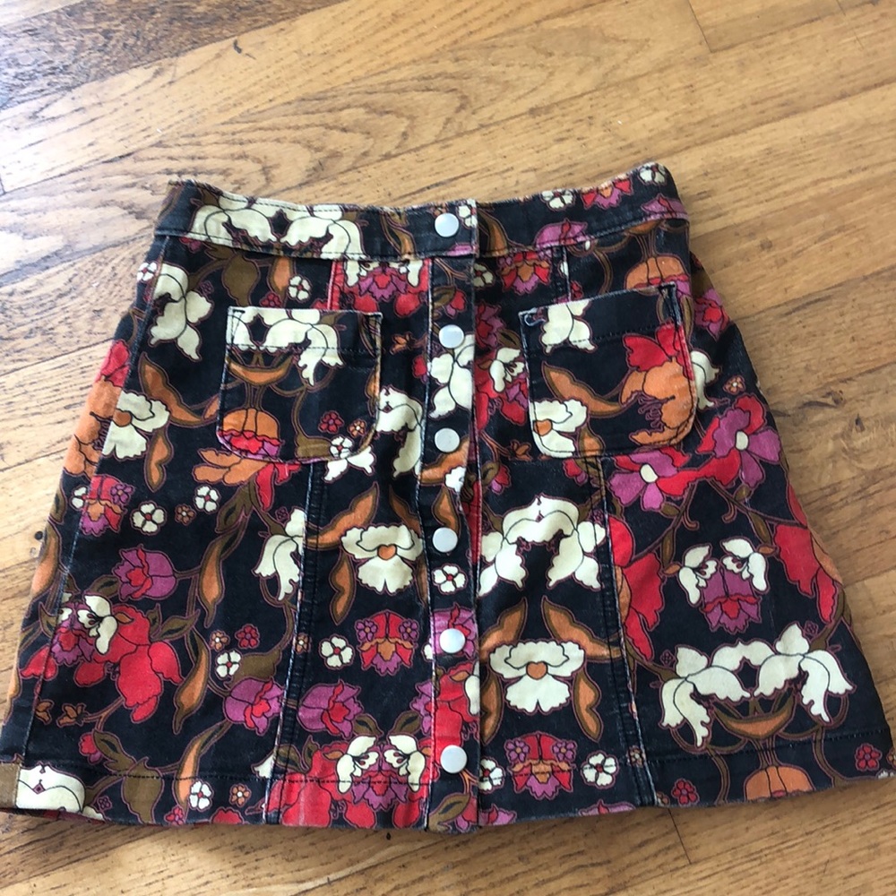 High waisted urban outfitters skirt